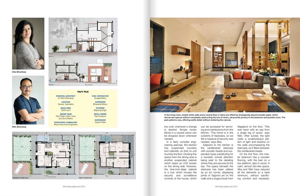 Architect Inside Outside Publication